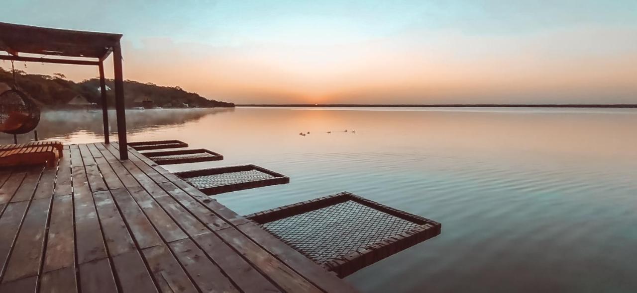 Mbh Maya Bacalar Hotel Boutique Kültér fotó