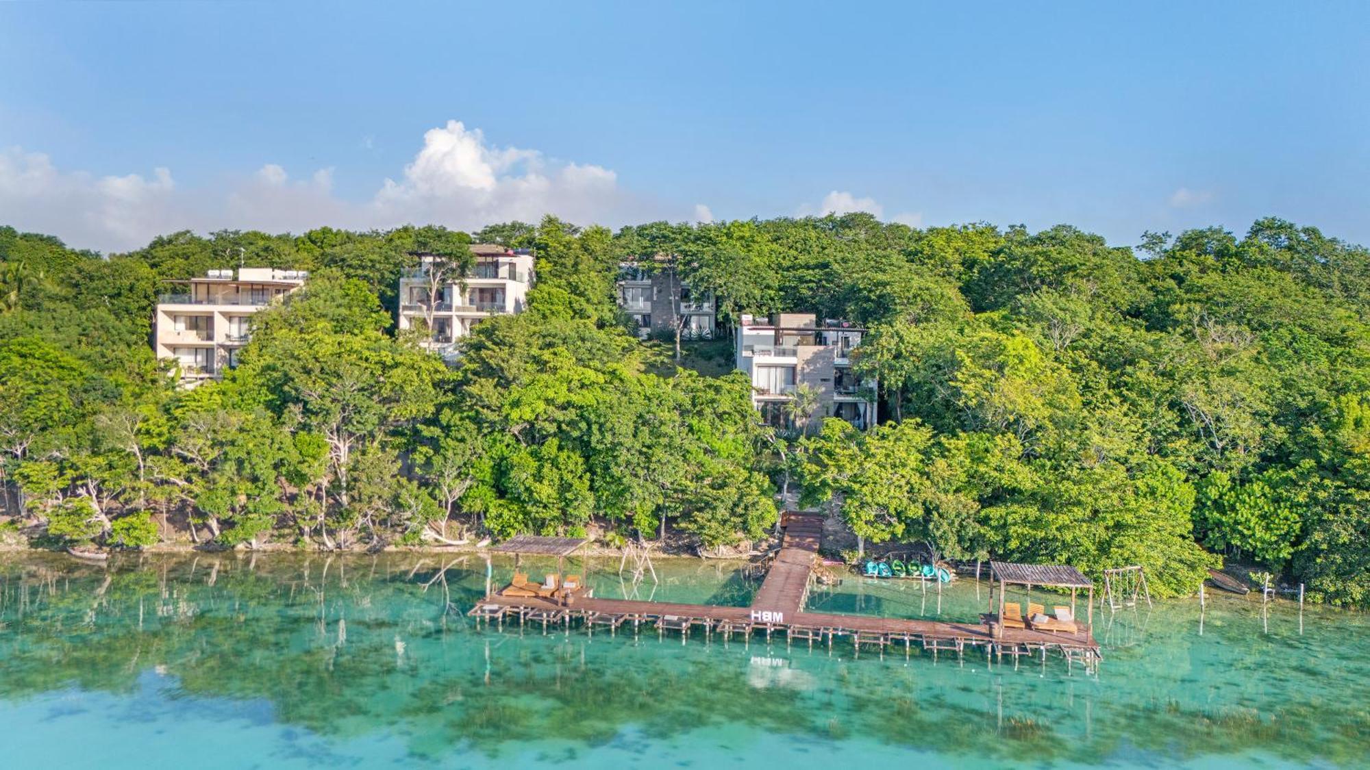 Mbh Maya Bacalar Hotel Boutique Kültér fotó